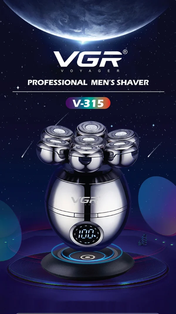 VGR - 5 in 1 Head Shaver Men Grooming Kit - Image 4